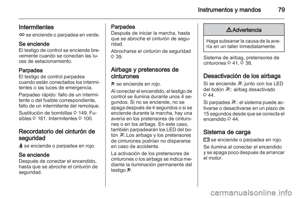 OPEL CORSA 2010.5  Manual de Instrucciones (in Spanish) 