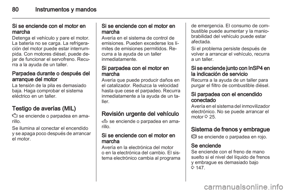 OPEL CORSA 2010.5  Manual de Instrucciones (in Spanish) 