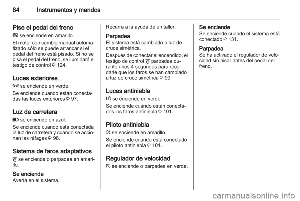 OPEL CORSA 2010.5  Manual de Instrucciones (in Spanish) 