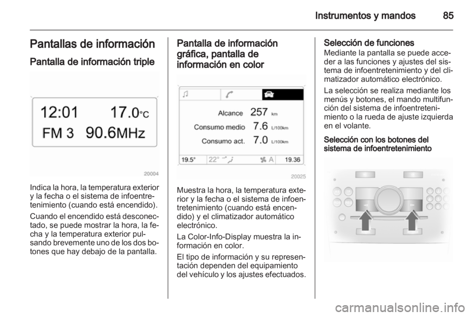 OPEL CORSA 2010.5  Manual de Instrucciones (in Spanish) 