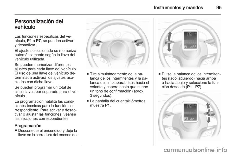 OPEL CORSA 2010.5  Manual de Instrucciones (in Spanish) 