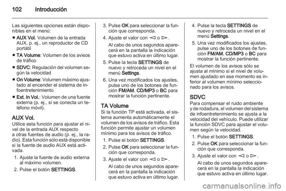 OPEL CORSA 2011  Manual de infoentretenimiento (in Spanish) 