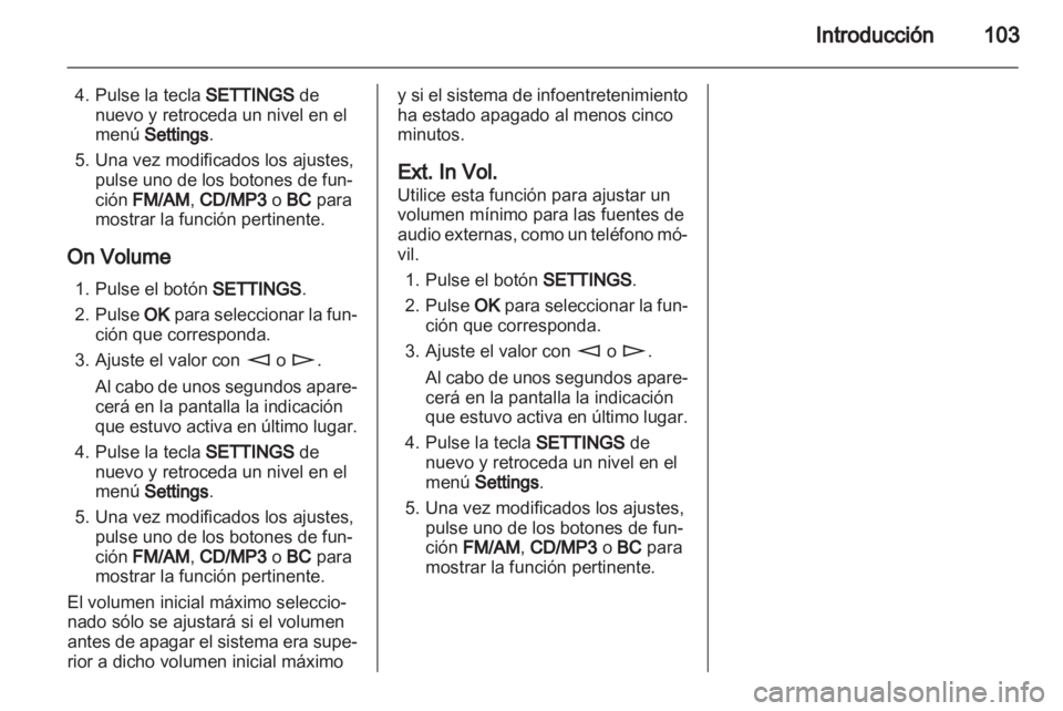 OPEL CORSA 2011  Manual de infoentretenimiento (in Spanish) 