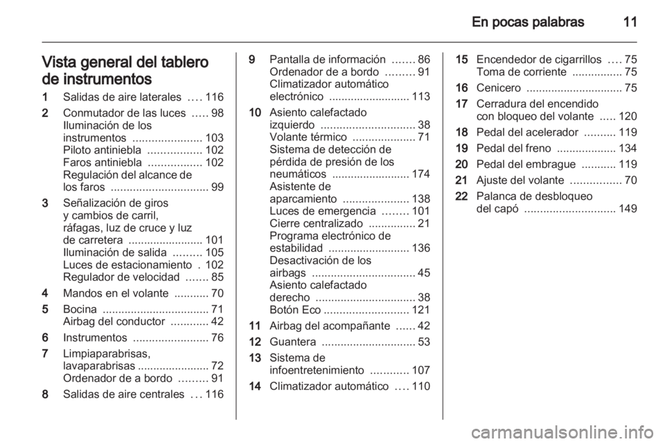 OPEL CORSA 2011  Manual de Instrucciones (in Spanish) 