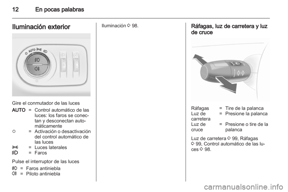 OPEL CORSA 2011  Manual de Instrucciones (in Spanish) 