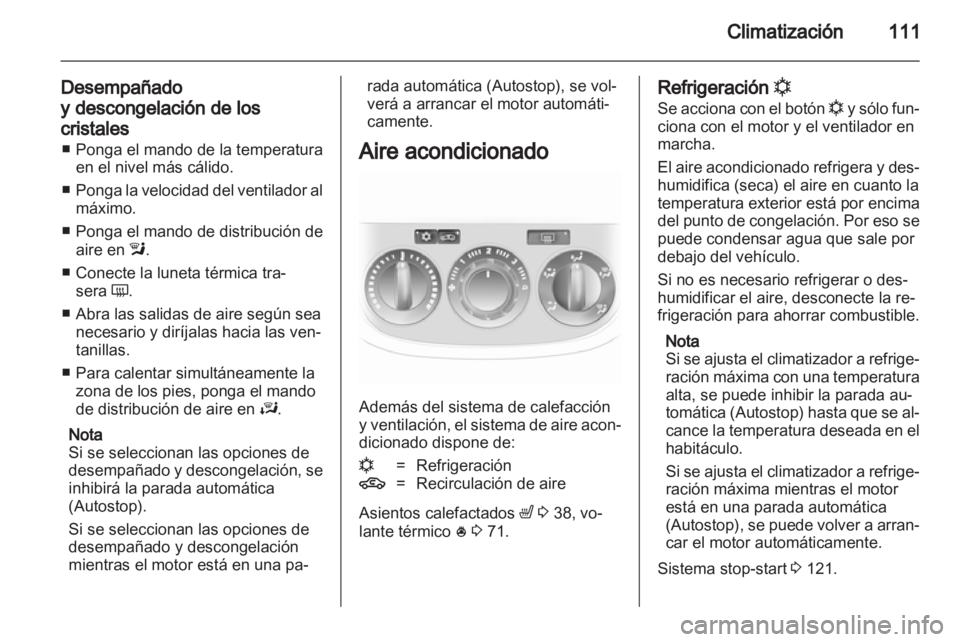 OPEL CORSA 2011  Manual de Instrucciones (in Spanish) 