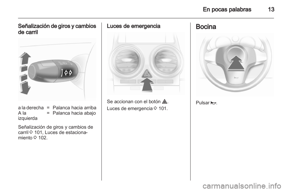 OPEL CORSA 2011  Manual de Instrucciones (in Spanish) 