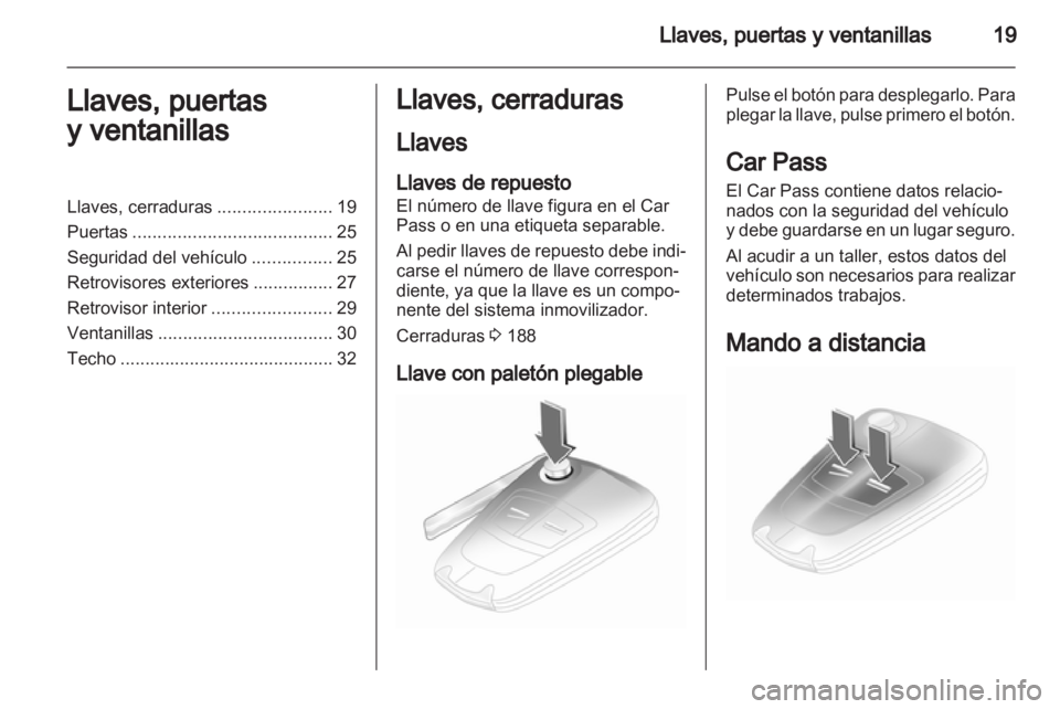 OPEL CORSA 2011  Manual de Instrucciones (in Spanish) 