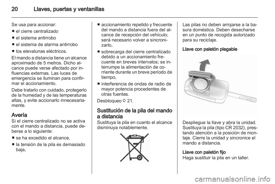 OPEL CORSA 2011  Manual de Instrucciones (in Spanish) 