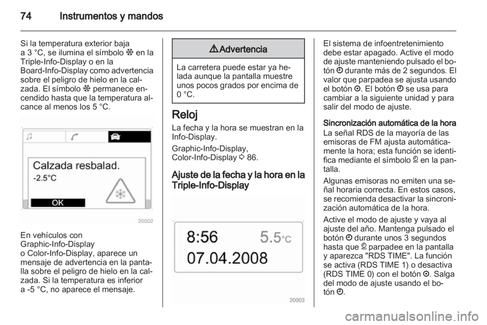OPEL CORSA 2011  Manual de Instrucciones (in Spanish) 