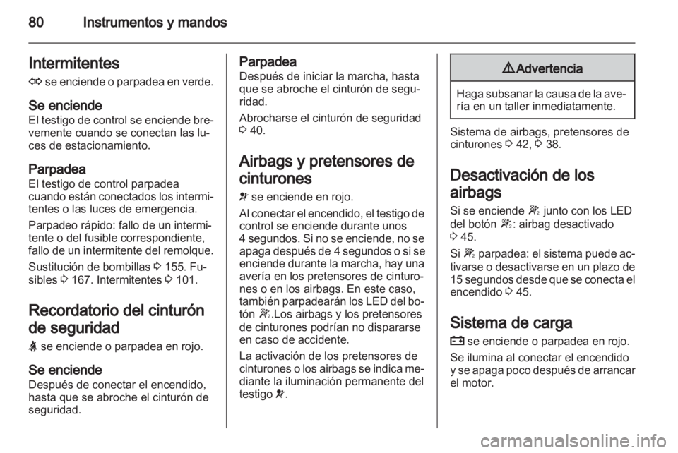 OPEL CORSA 2011  Manual de Instrucciones (in Spanish) 