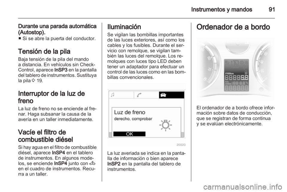 OPEL CORSA 2011  Manual de Instrucciones (in Spanish) 