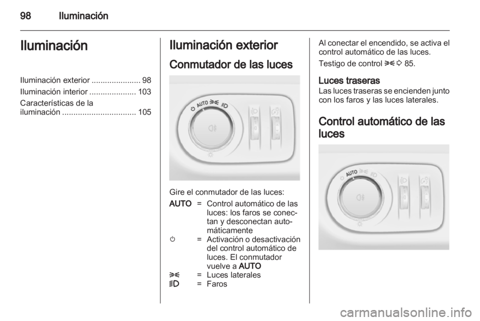 OPEL CORSA 2011  Manual de Instrucciones (in Spanish) 