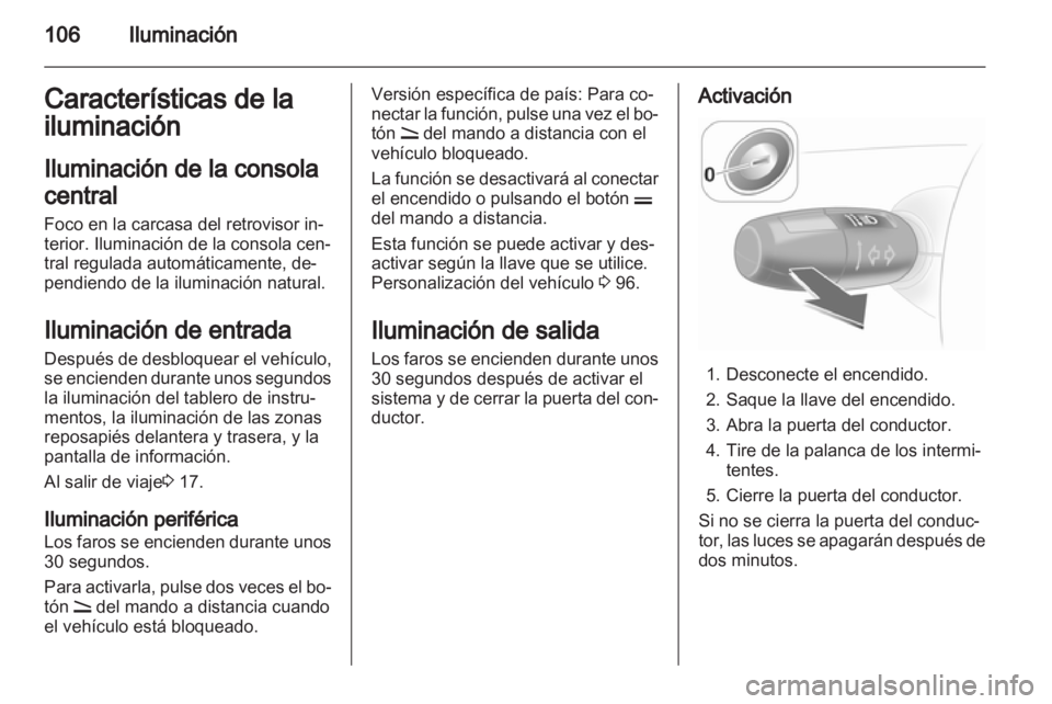 OPEL CORSA 2011.5  Manual de Instrucciones (in Spanish) 
