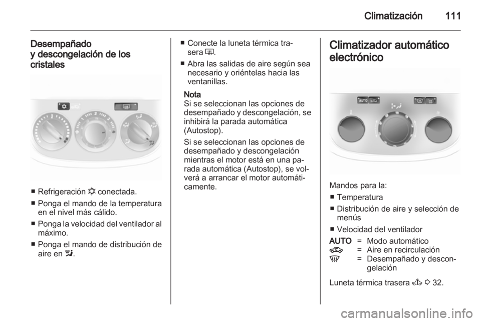 OPEL CORSA 2011.5  Manual de Instrucciones (in Spanish) 