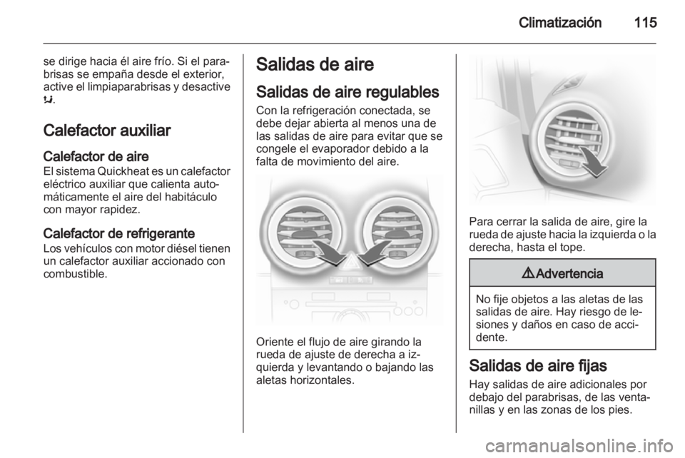 OPEL CORSA 2011.5  Manual de Instrucciones (in Spanish) 
