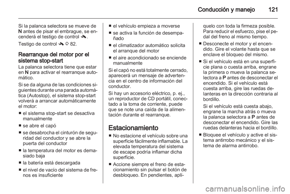 OPEL CORSA 2011.5  Manual de Instrucciones (in Spanish) 