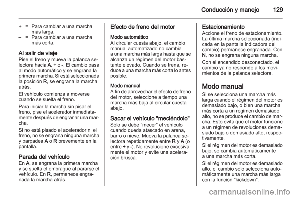 OPEL CORSA 2011.5  Manual de Instrucciones (in Spanish) 