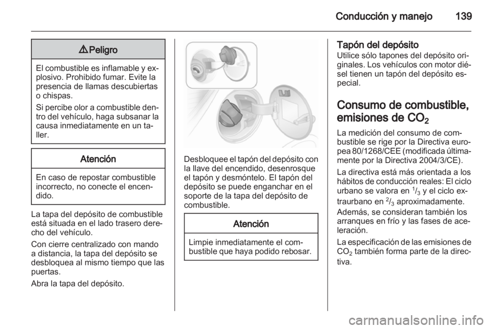 OPEL CORSA 2011.5  Manual de Instrucciones (in Spanish) 