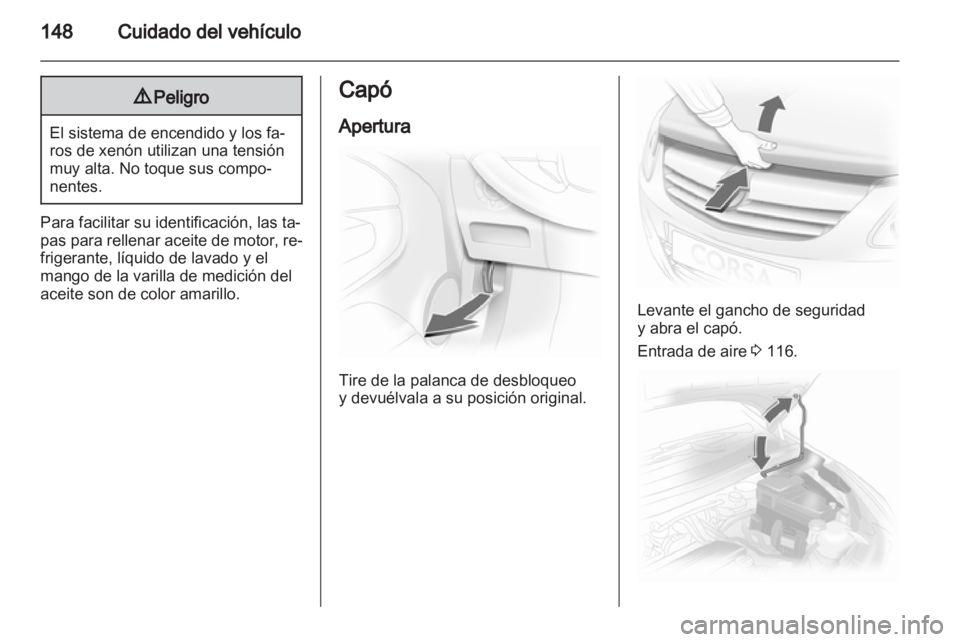 OPEL CORSA 2011.5  Manual de Instrucciones (in Spanish) 