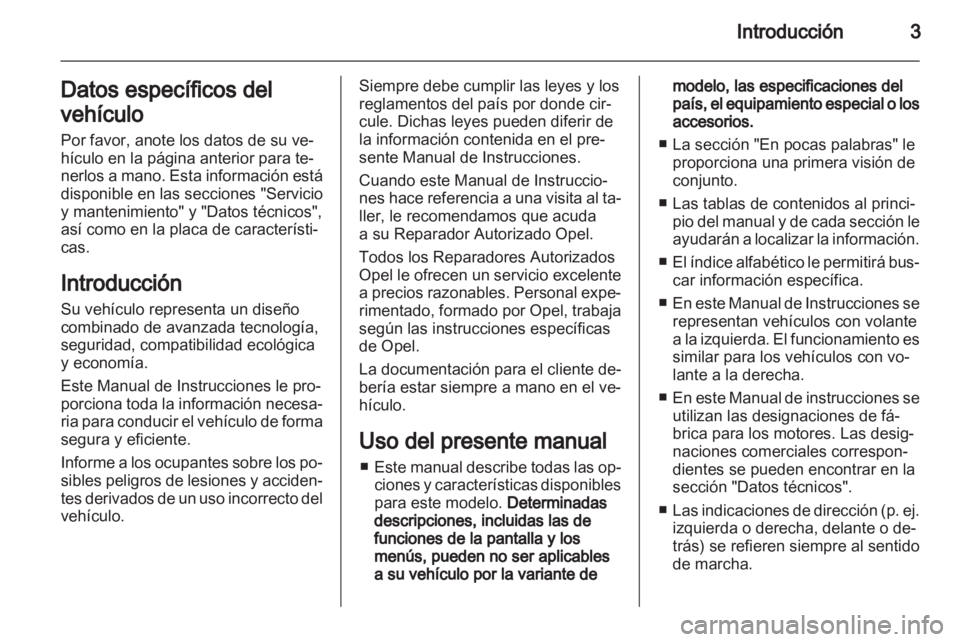 OPEL CORSA 2011.5  Manual de Instrucciones (in Spanish) 