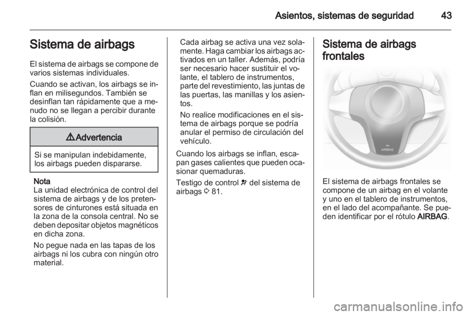 OPEL CORSA 2011.5  Manual de Instrucciones (in Spanish) 
