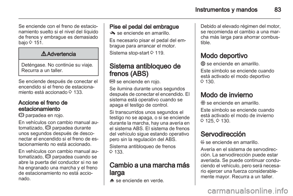 OPEL CORSA 2011.5  Manual de Instrucciones (in Spanish) 