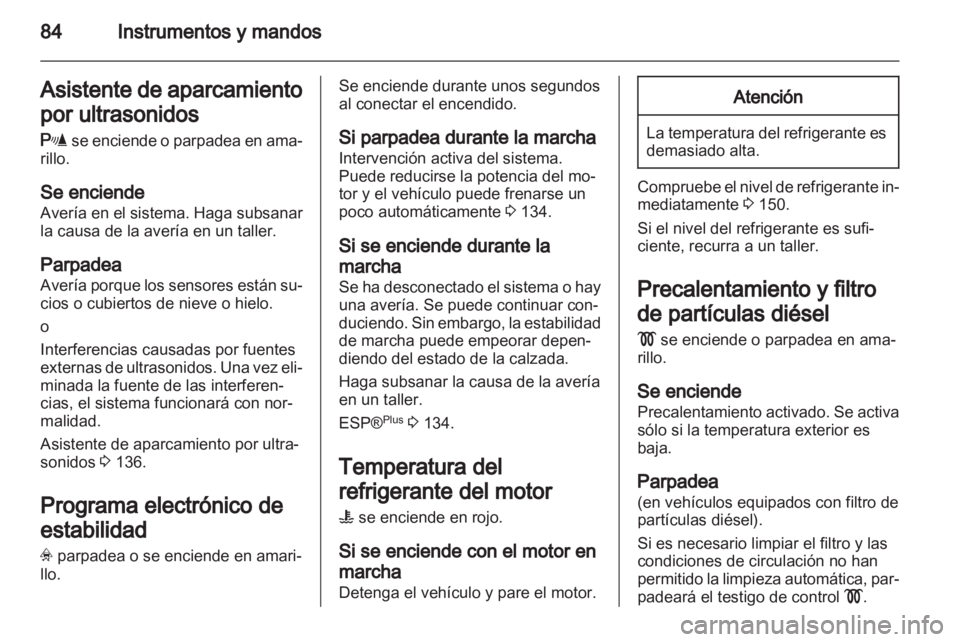OPEL CORSA 2011.5  Manual de Instrucciones (in Spanish) 
