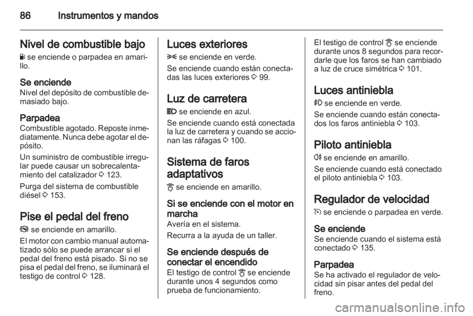 OPEL CORSA 2011.5  Manual de Instrucciones (in Spanish) 