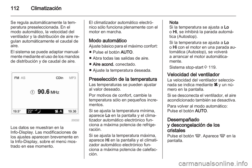 OPEL CORSA 2012  Manual de Instrucciones (in Spanish) 