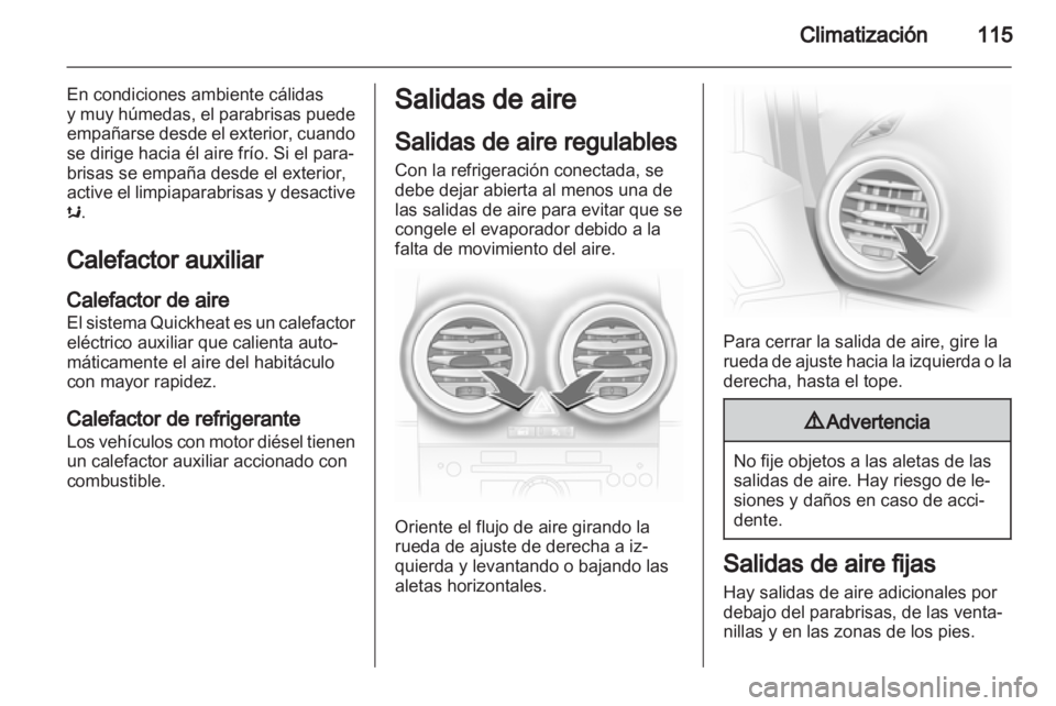 OPEL CORSA 2012  Manual de Instrucciones (in Spanish) 