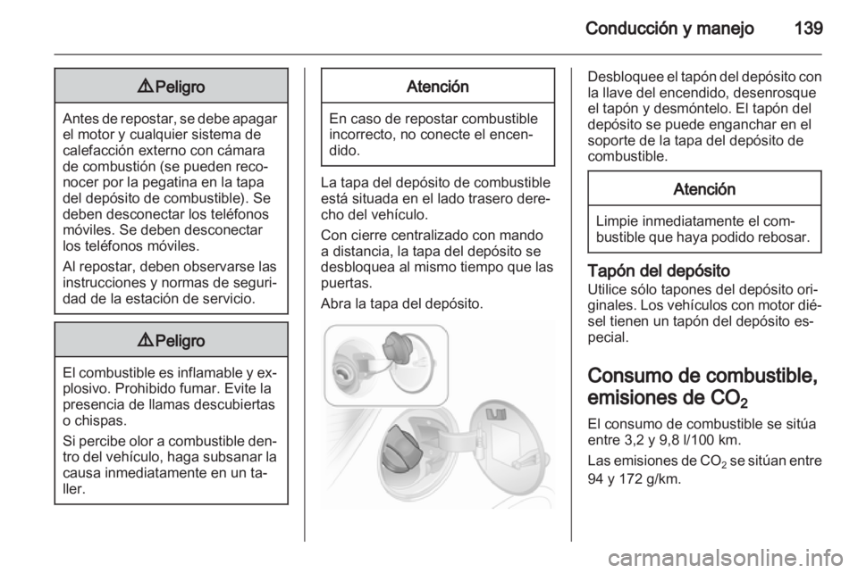 OPEL CORSA 2012  Manual de Instrucciones (in Spanish) 