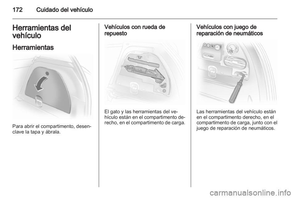 OPEL CORSA 2012  Manual de Instrucciones (in Spanish) 