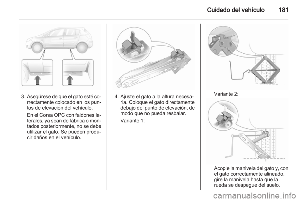 OPEL CORSA 2012  Manual de Instrucciones (in Spanish) 