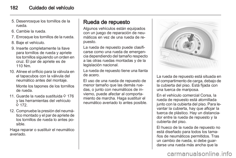 OPEL CORSA 2012  Manual de Instrucciones (in Spanish) 