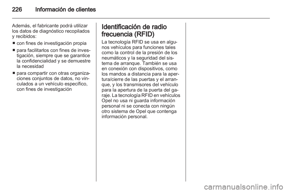 OPEL CORSA 2012  Manual de Instrucciones (in Spanish) 