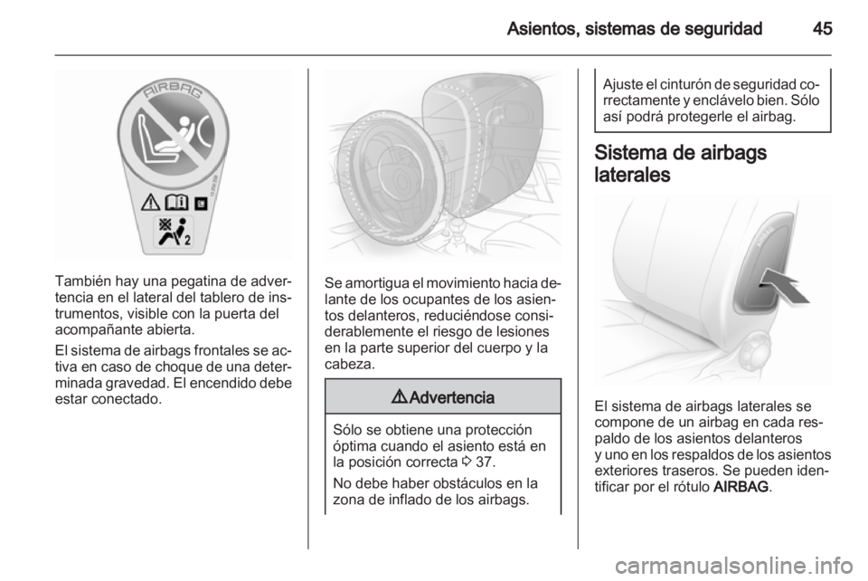 OPEL CORSA 2012  Manual de Instrucciones (in Spanish) 