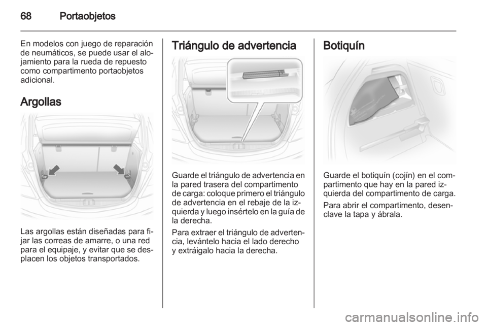 OPEL CORSA 2012  Manual de Instrucciones (in Spanish) 