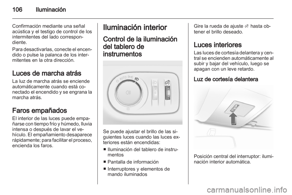 OPEL CORSA 2012.5  Manual de Instrucciones (in Spanish) 