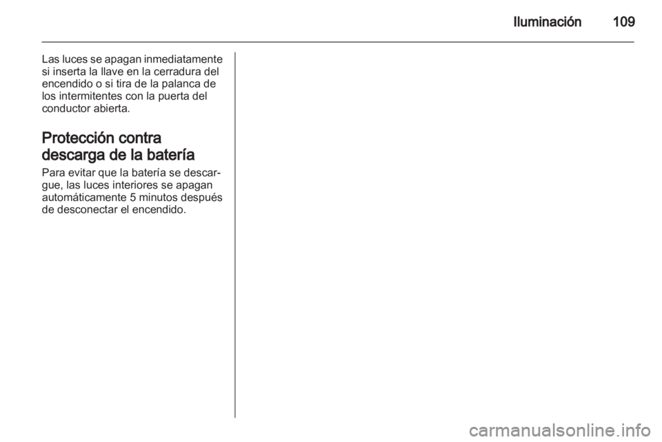 OPEL CORSA 2012.5  Manual de Instrucciones (in Spanish) 