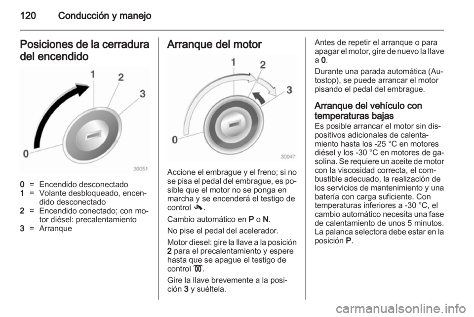 OPEL CORSA 2012.5  Manual de Instrucciones (in Spanish) 