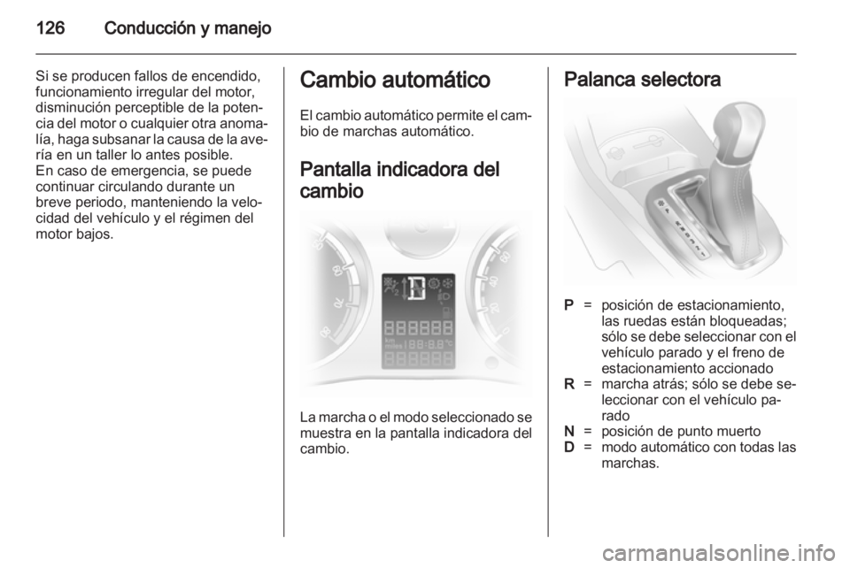 OPEL CORSA 2012.5  Manual de Instrucciones (in Spanish) 