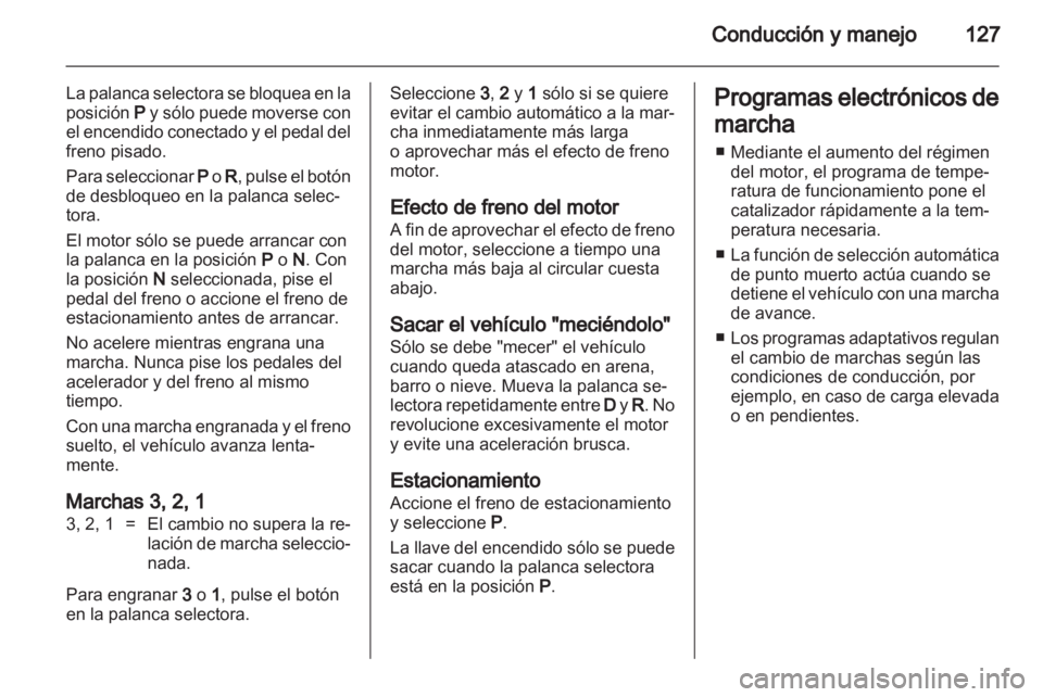 OPEL CORSA 2012.5  Manual de Instrucciones (in Spanish) 
