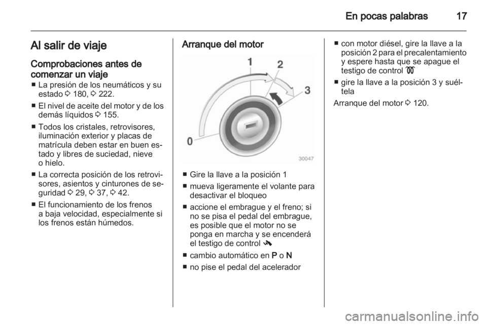 OPEL CORSA 2012.5  Manual de Instrucciones (in Spanish) 