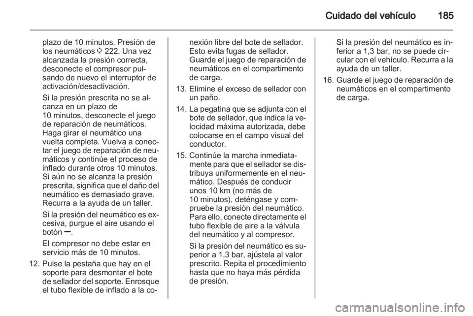 OPEL CORSA 2012.5  Manual de Instrucciones (in Spanish) 