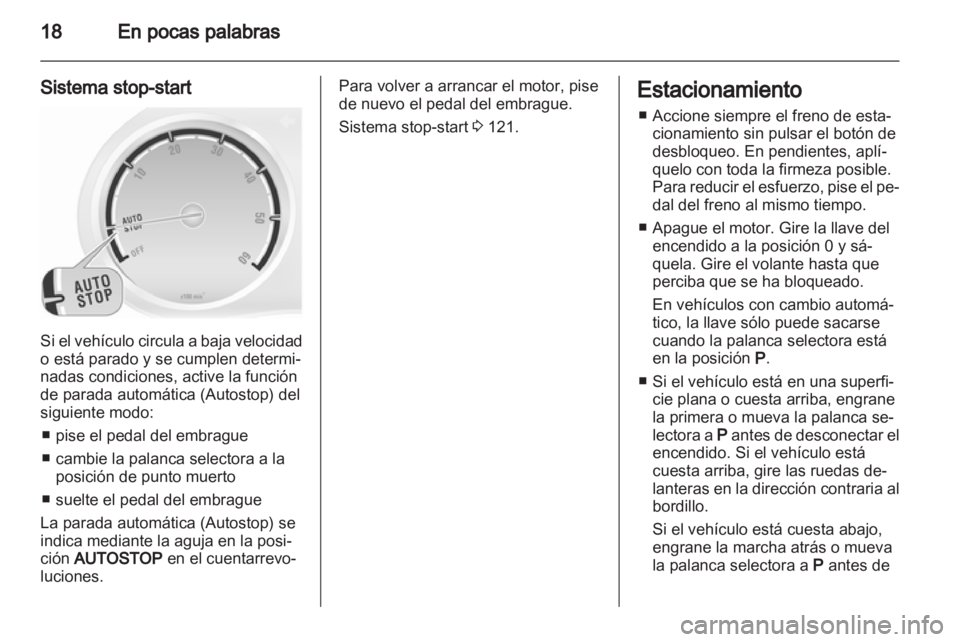 OPEL CORSA 2012.5  Manual de Instrucciones (in Spanish) 