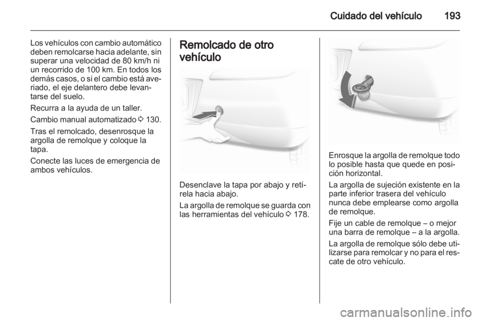 OPEL CORSA 2012.5  Manual de Instrucciones (in Spanish) 