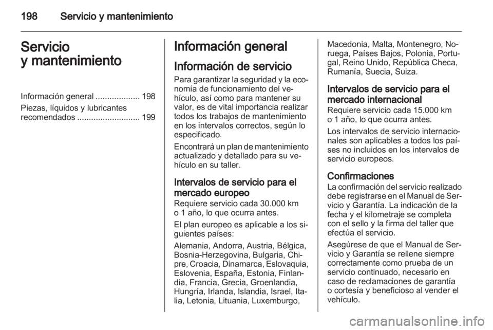 OPEL CORSA 2012.5  Manual de Instrucciones (in Spanish) 