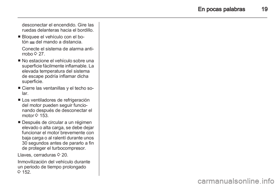 OPEL CORSA 2012.5  Manual de Instrucciones (in Spanish) 