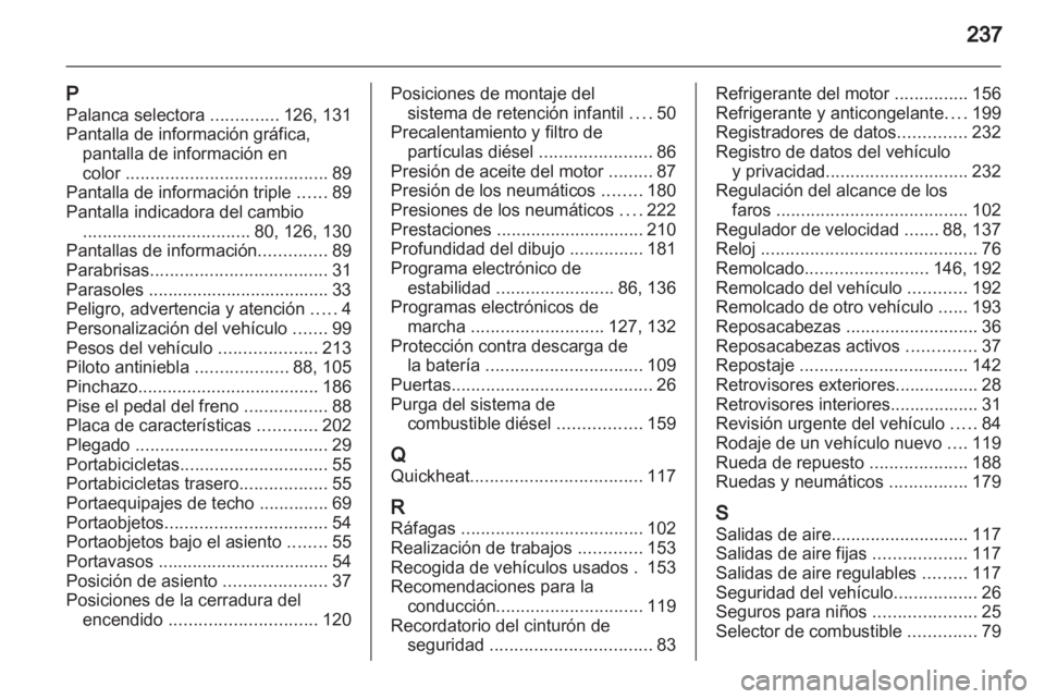 OPEL CORSA 2012.5  Manual de Instrucciones (in Spanish) 